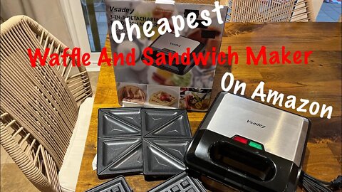 Vsadey Sandwich 🥪 Waffle 🧇 Maker Review