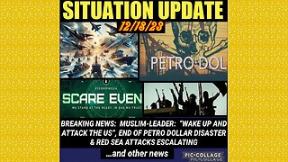 SITUATION UPDATE 12/18/23 - Trump Indictments, Banks Covered Up Trafficking, Biden Crime Coverup