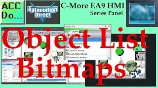 C-More EA9 HMI Series Panel Object List Bitmaps