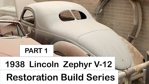 1938 Lincoln Part 1 - V12 Zephyr Build