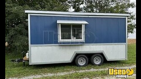 Custom Build - 2021 16' Concession Trailer with 2020 Kitchen Build-Out for Sale in Pennsylvania