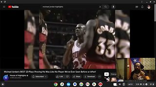 KOBE FAN REACTS TO MICHEAL JORDAN BEST 23 PLAYS PROVING HE THE GOAT !