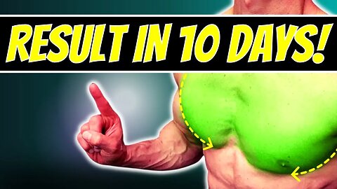 Lose Chest Fat in 10 Day Challenge [Home Workout For Chest Fat Loss]🔥 #chestexercise