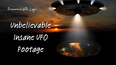 Unbelievable Insane UFO Footage.