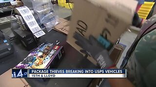 Thieves target USPS vehicles to steal packages