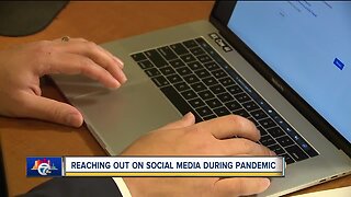 Reaching out on social media during pandemic