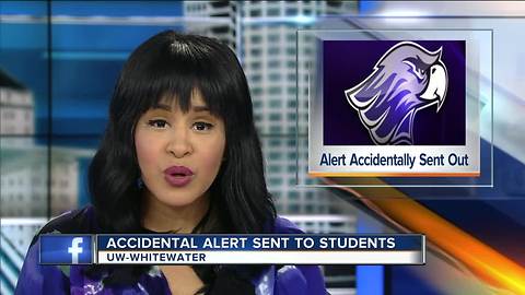 Officials investigate accidental alert at UW Whitewater