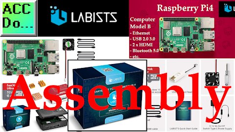 Raspberry Pi 4 Kit Assembly