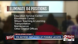 TPS notifies employees of possible layoffs