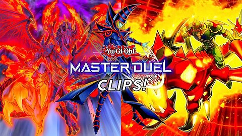 DARK MAGICIAN VS RED-EYES BLACK DRAGON! | MASTER DUEL GAMEPLAY! | YU-GI-OH! MASTER DUEL CLIPS!