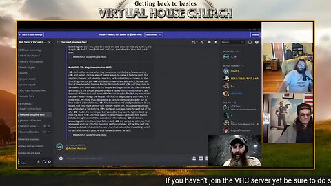 Virtual House Church 7/15/2023