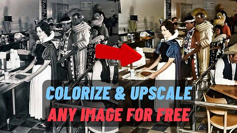 How to Colorize and Upscale Old Photos for FREE With AI - Detailed Tutorial