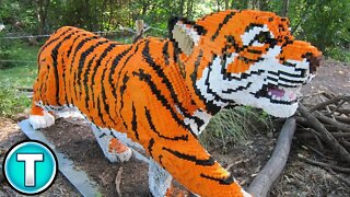 Top 10 Craziest Lego Creations Part 2 - Lego Sculptures to Blow Your Mind