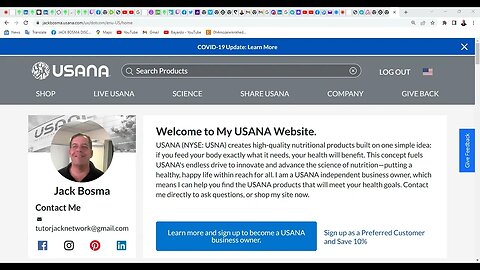 Welcome To My USANA Website