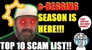 YOUTUBE SCAMMERS TOP 10 LIST