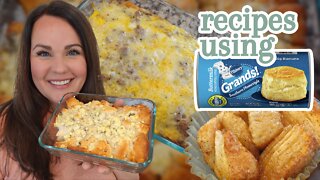 CANNED BISCUIT DOUGH RECIPES | EASY BISCUIT RECIPES | FEEDING THE BYRDS