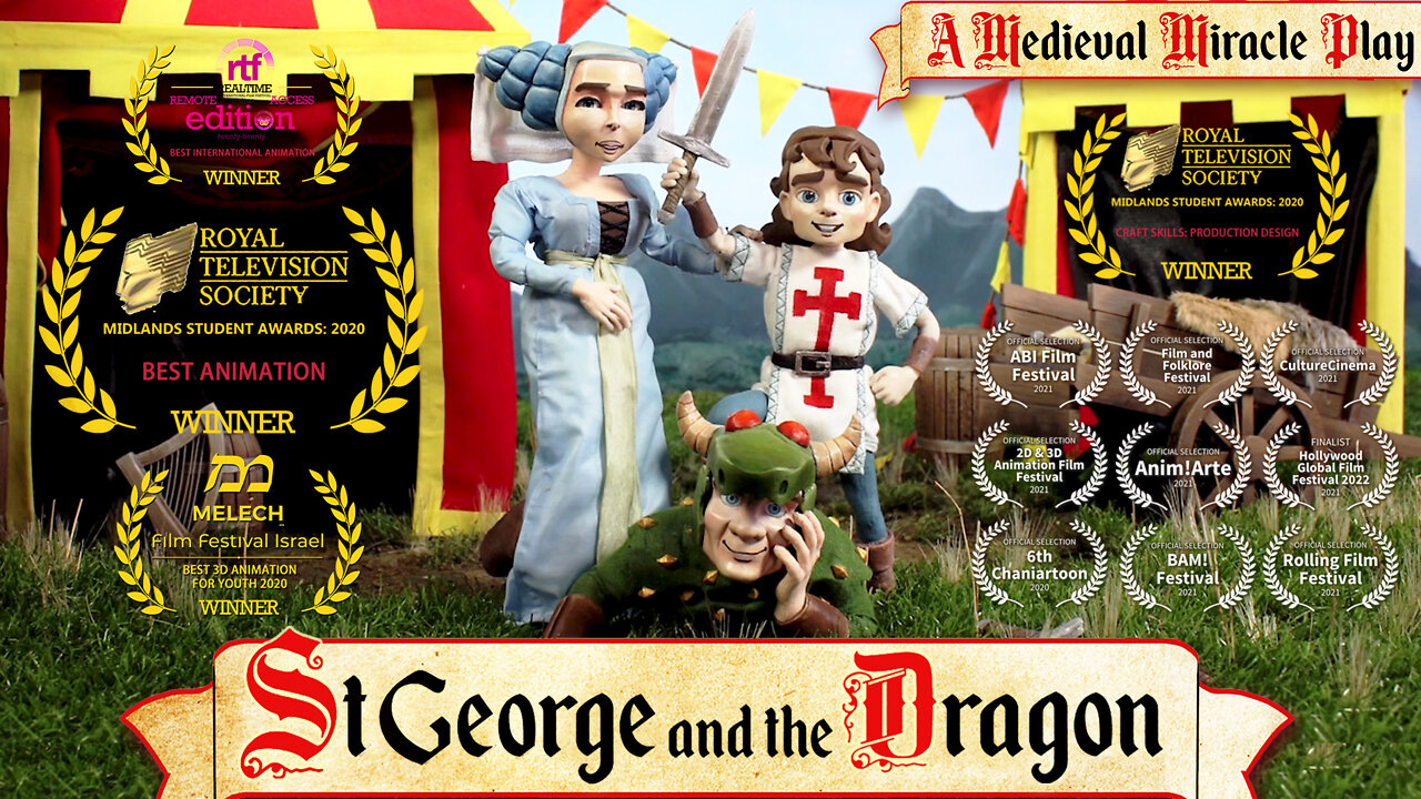 Saint George Animation St George and the Dragon - Animated Short Film