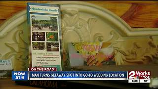 Man turns getaway spot into go-to wedding location