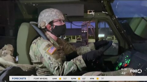 National Guard keeps Washington safe ahead of the inauguration