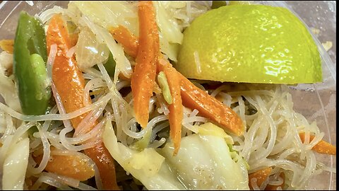 Amazing Angel Hair Filipino Pancit