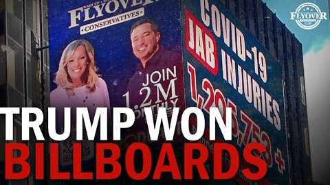 Trump and COVID-19 Billboards of Truth | Flyover Clips