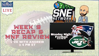 NFL WEEK 9 FULL RECAP & MNF PREVIEW 11/9/2020