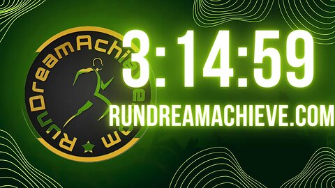 How Do You Run a Sub 3.15 Marathon and Get that 3:14.59