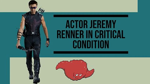 BREAKING Jeremy Renner aka Hawkeye is in Critical Condition!