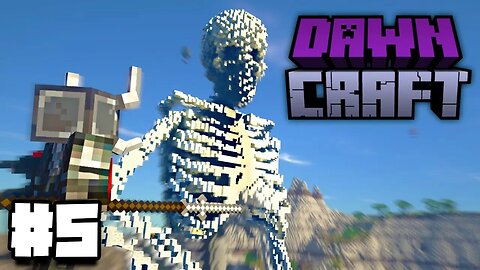 DawnCraft Souls-Like Minecraft Gameplay Walkthrough Part 5 (4K HDR) (RTX 4090) (i9 13900KF DDR5)