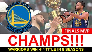 Golden State Warriors are 2022 NBA Champs