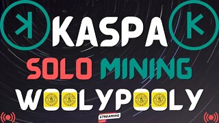 SOLO Mining KASPA (KAS)! #crypto #kaspa #mining