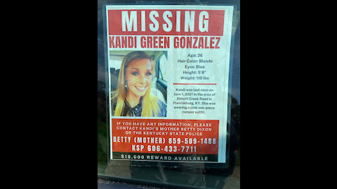 Missing! Kandi Green Gonzalez