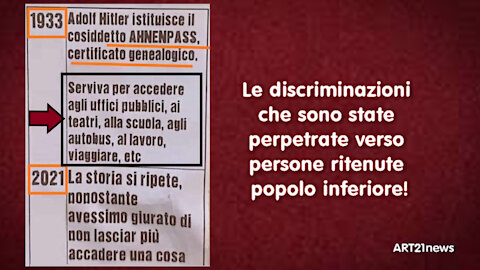 Le discriminazioni che sono state perpetrate verso le persone ritenute popolo inferiore!