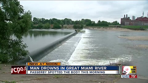 Man drowns in Great Miami River