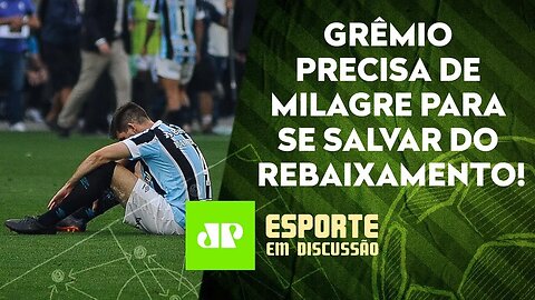 VAI CAIR? Grêmio pode ser REBAIXADO HOJE no Brasileirão! | ESPORTE EM DISCUSSÃO - 09/12/21