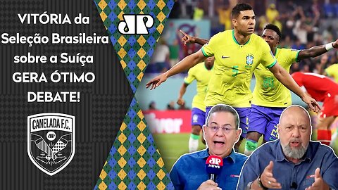 "NÃO EXISTE ISSO, gente! O Brasil contra a Suíça NÃO..." VITÓRIA da Seleção na Copa gera DEBATE!