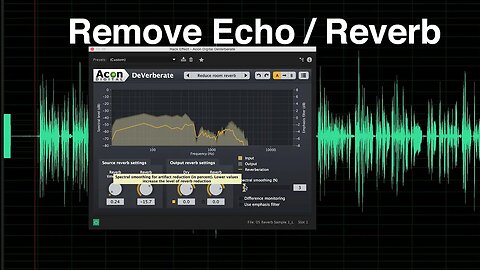 Remove Echo and Reverb from Dialogue Audio with 3rd Party Plugins