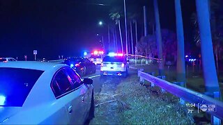 Driver hospitalized after vehicle plunges into water off Courtney Campbell Causeway