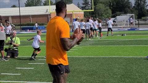 'I'm very excited to be back': Odell Beckham Jr. holds youth camp, eager for upcoming Browns season