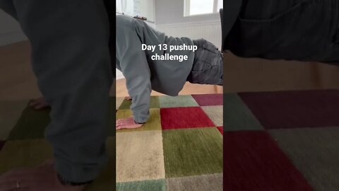 Day 13 pushup challenge