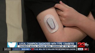 Local champion diagnosed with type 1 diabetes