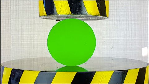 Bouncing Ball vs Hydraulic Press