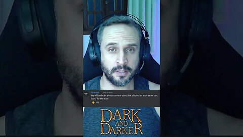 Dark and Darker será que vai ter playtest em abril ? #shorts