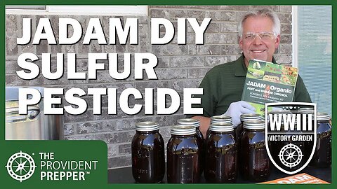 WWIII Victory Garden: DIY Low-Cost JADAM Sulfur (JS) for Pest and Disease Management