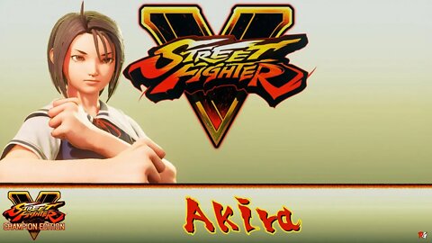 Street Fighter V Champion Edition: Street Fighter V - Akira