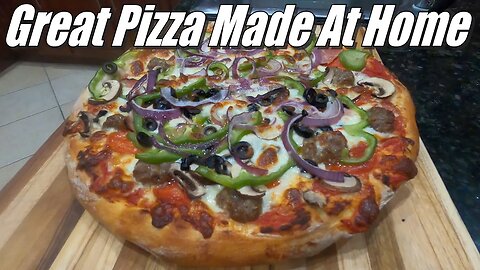 Making Great Pizza at Home | My 321 Pizza Recipe