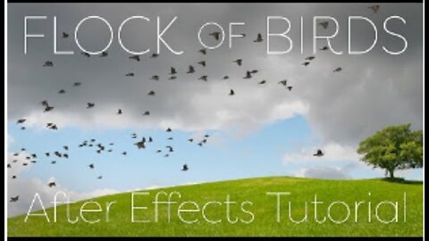 Flock of Birds - After Effects Tutorial