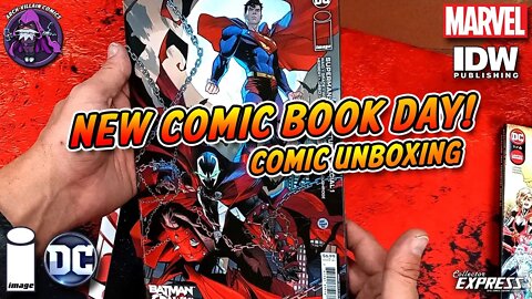 New COMIC BOOK Day - Marvel & DC Comics Unboxing November 30, 2022 - New Comics This Week 11-30-2022