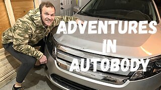 Adventures in Autobody: 2010 Ford Fusion front end repair