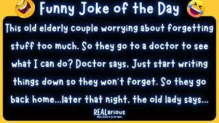 Daily Joke of the Day - Funny Short Joke - Old People Joke